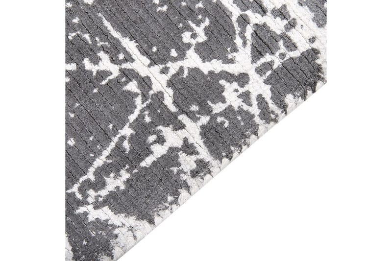 Matta Hanli - Grå, vit, 80x150 cm - Textilier & mattor - Mattor - Modern matta - Viskosmattor