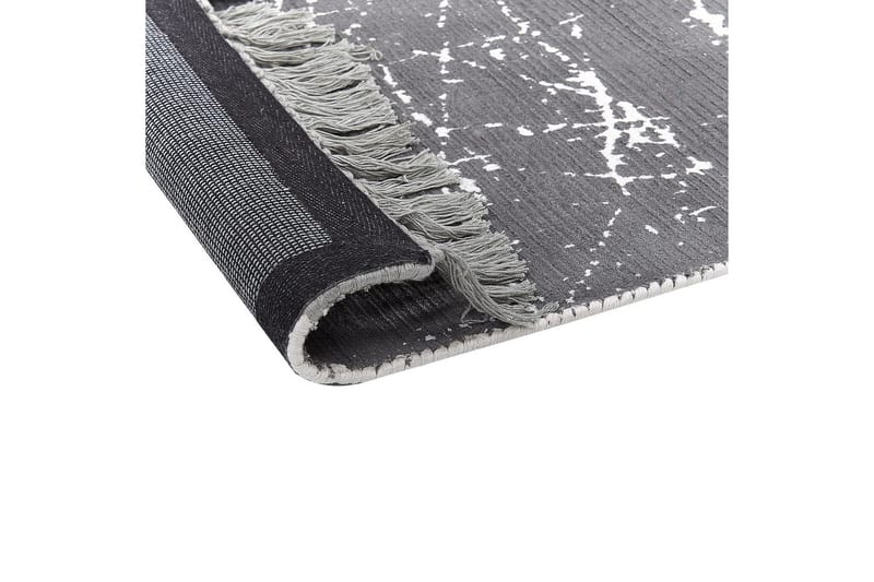 Matta Hanli - Grå, vit, 80x150 cm - Textilier & mattor - Mattor - Modern matta - Viskosmattor