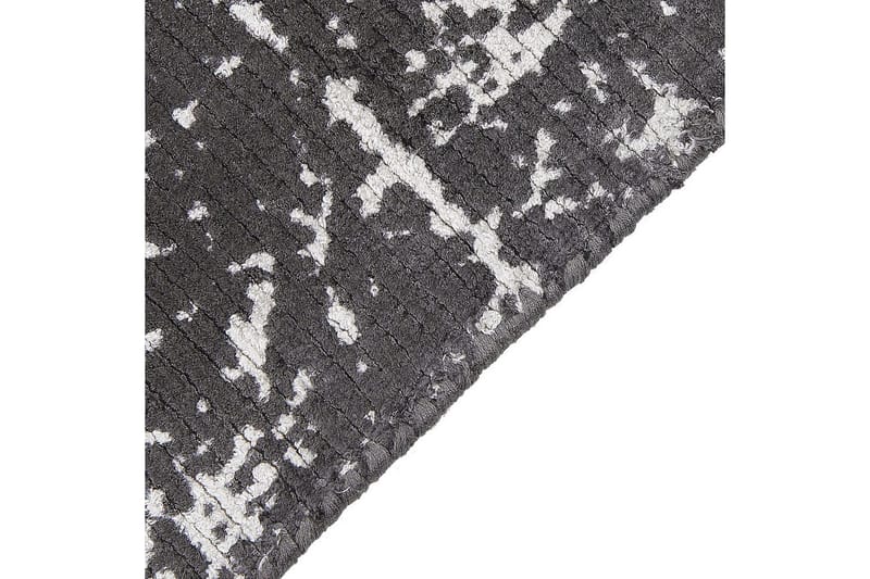 Matta Hanli - Mörkgrå, vit, 160x230 cm - Textilier & mattor - Mattor - Modern matta - Viskosmattor