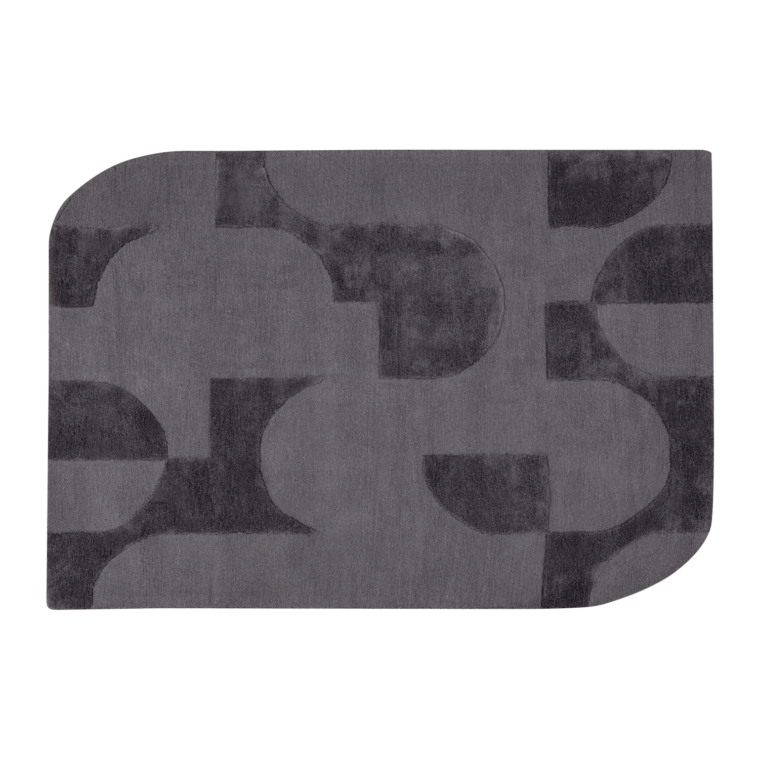 matta livo 160x160 cm - grå