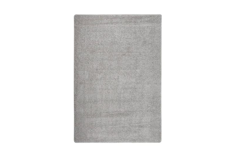 Matta ljusgrå 120x170 cm halkfri - Grå - Ryamattor