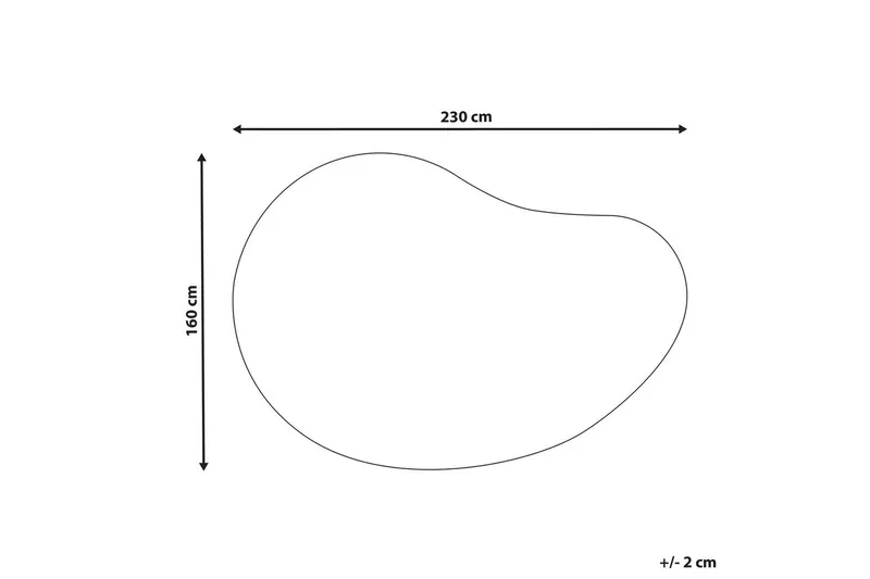 Matta Masso - Beige - Textilier & mattor - Mattor - Modern matta - Viskosmattor