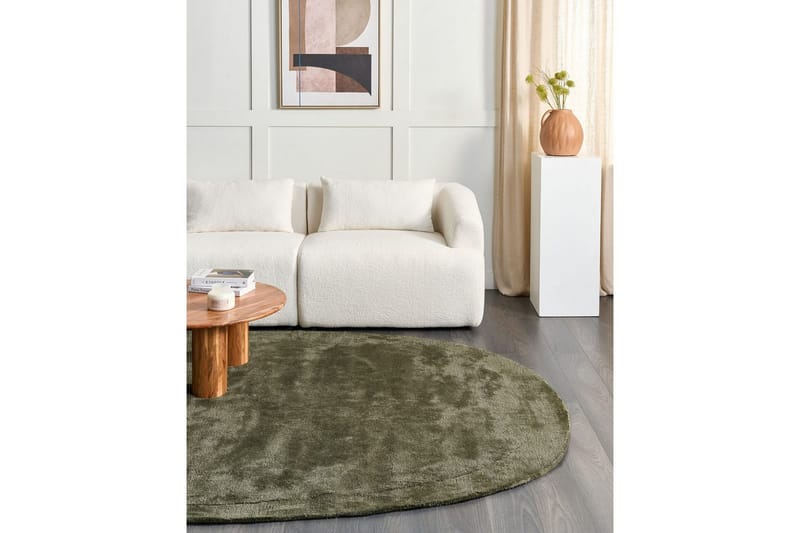 Matta Mitha - Grön - Textilier & mattor - Mattor - Modern matta - Viskosmattor
