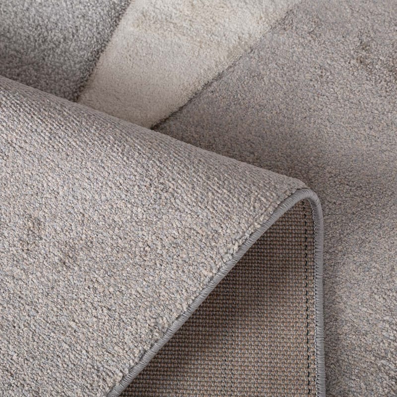 Matta Navon Carved 133x190 cm - Grå/Beige - Textilier & mattor - Mattor - Modern matta - Wiltonmattor