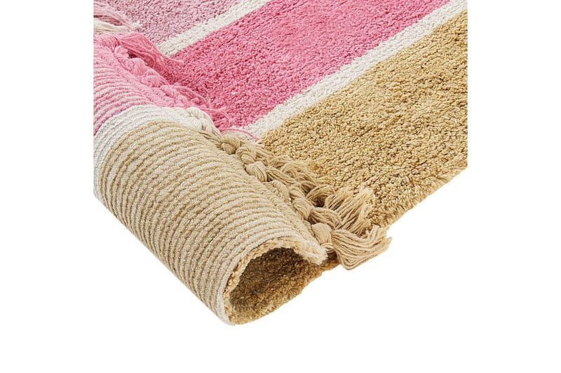 Matta Tatarli - Beige, rosa, gul - Textilier & mattor - Mattor - Modern matta - Bomullsmattor