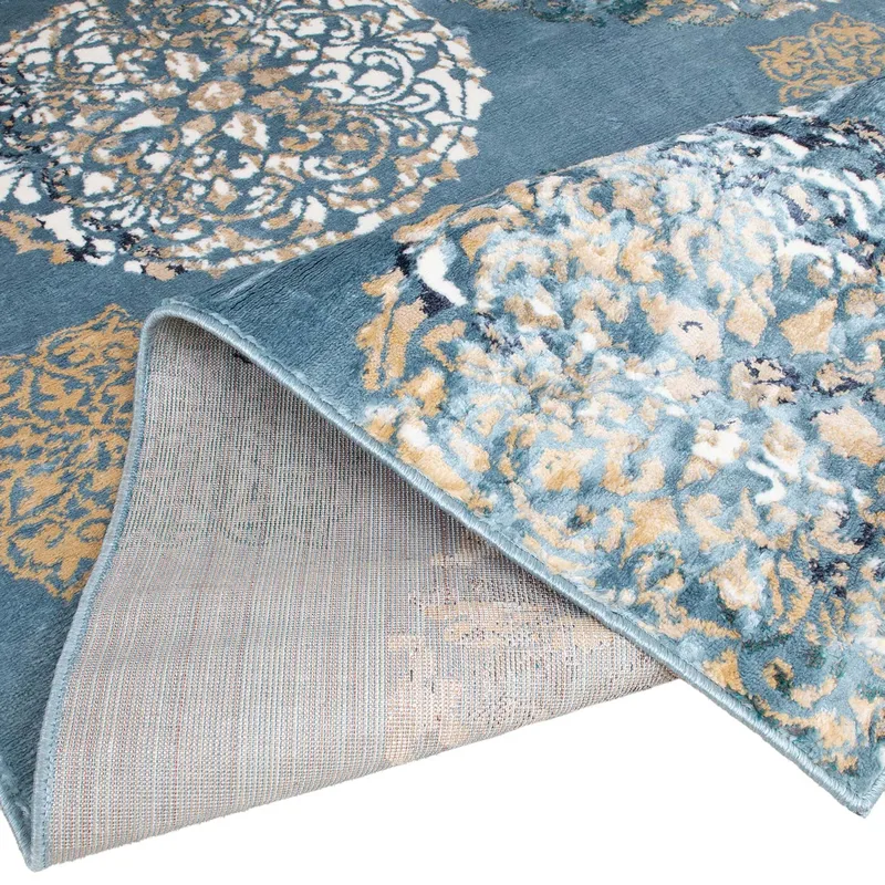 Matta Velon 160x230 cm - Blå - Textilier & mattor - Mattor - Modern matta - Wiltonmattor