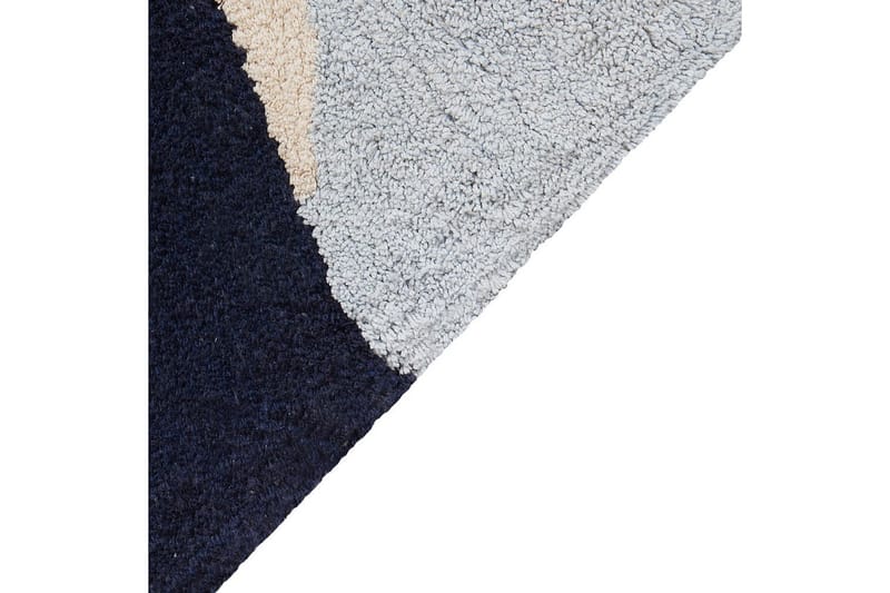 Matta Xinali - Blå, röd, beige, grå - Textilier & mattor - Mattor - Modern matta - Bomullsmattor