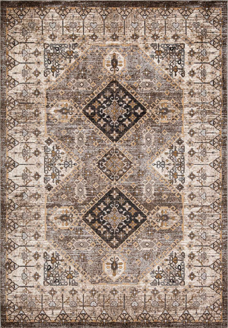 Matta Yelvi 133x190 cm, Brun/Beige