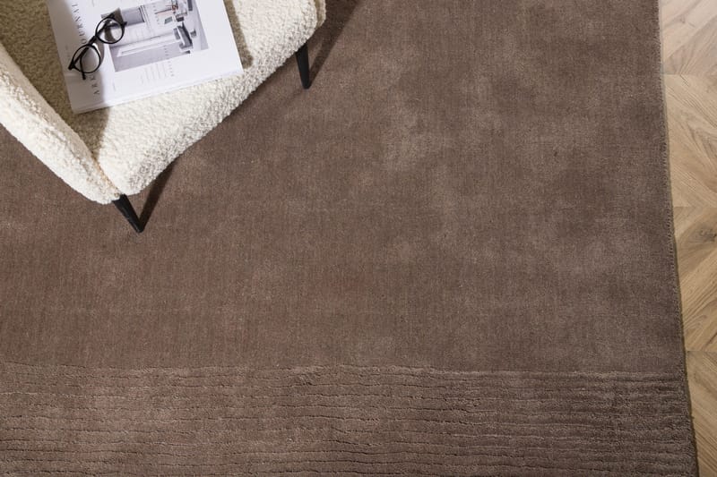 Matteo Ullmatta 250x350 cm Rektangulär - Brun - Textilier & mattor - Mattor - Modern matta - Ullmattor