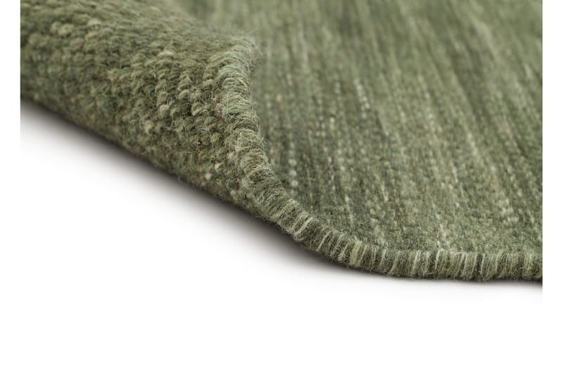 Birka Ullmatta Rund 240 cm - Grön - Textilier & mattor - Mattor - Modern matta - Ullmattor