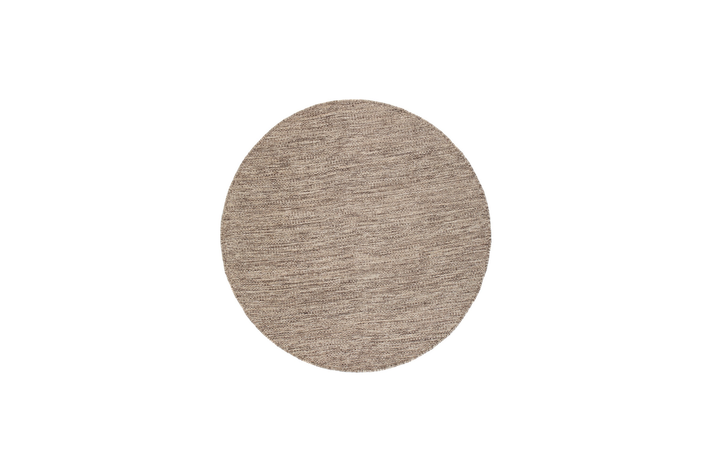 birka ullmatta rund 240 cm - linne