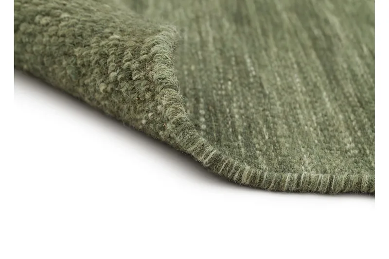 Birka Ullmatta Rund 300 cm - Grön - Textilier & mattor - Mattor - Modern matta - Ullmattor