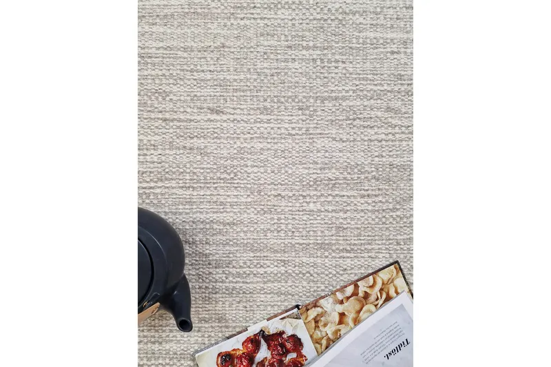 Birka Ullmatta Rund 300 cm - Linne - Textilier & mattor - Mattor - Modern matta - Ullmattor