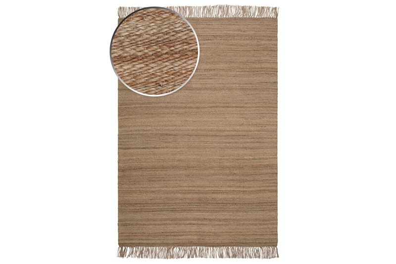 Calcutta Jutematta 160x230 cm - Natur - Textilier & mattor - Mattor - Modern matta - Jutemattor & sisalmattor