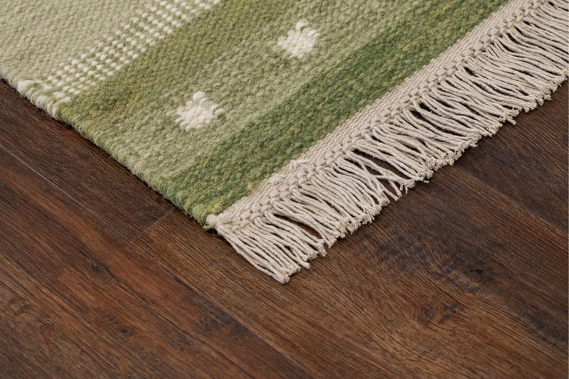 Fagersta Ullmatta 140x200 cm - Grön - Textilier & mattor - Mattor - Modern matta - Ullmattor