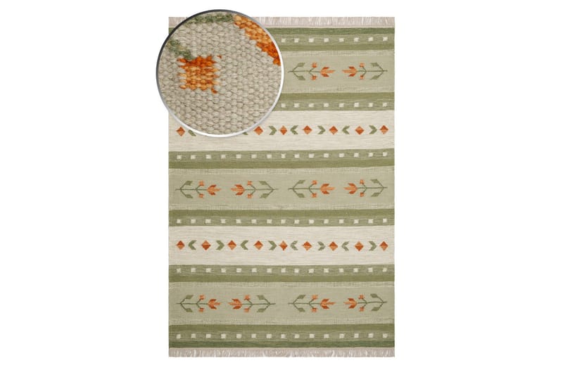 Fagersta Ullmatta 160x230 cm - Grön - Textilier & mattor - Mattor - Modern matta - Ullmattor