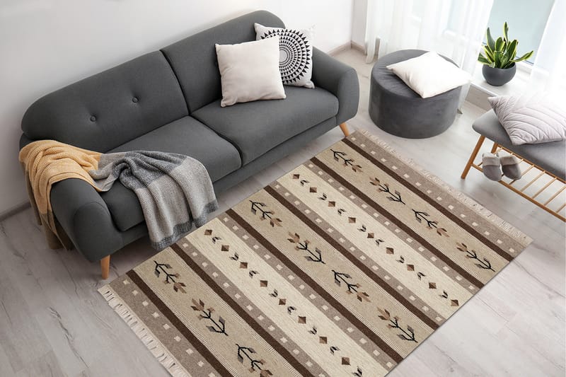 Fagersta Ullmatta 160x230 cm - Natur - Textilier & mattor - Mattor - Modern matta - Ullmattor