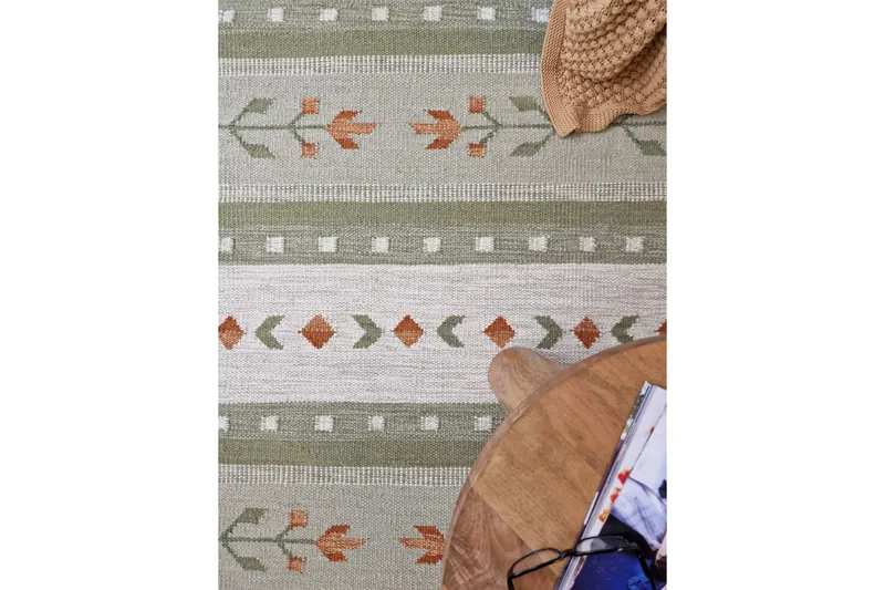 Fagersta Ullmatta 240x340 cm - Grön - Textilier & mattor - Mattor - Modern matta - Ullmattor