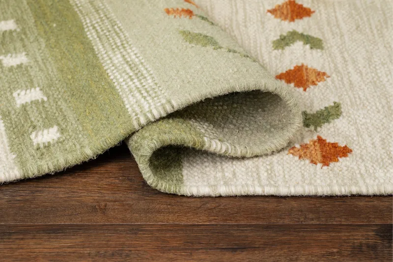 Fagersta Ullmatta 240x340 cm - Grön - Textilier & mattor - Mattor - Modern matta - Ullmattor