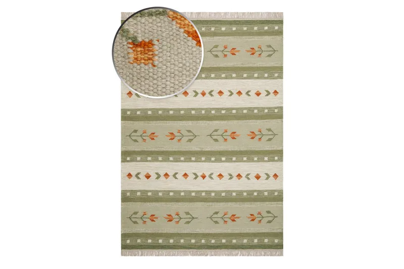 Fagersta Ullmatta 240x340 cm - Grön - Textilier & mattor - Mattor - Modern matta - Ullmattor