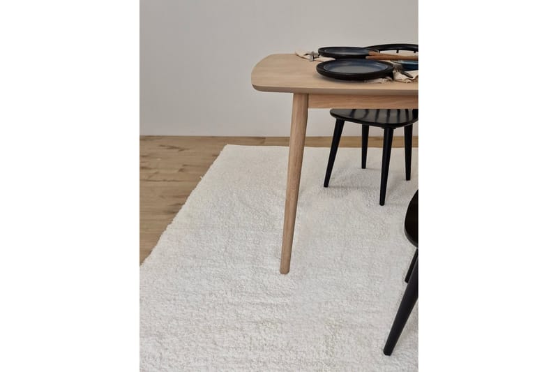 Falsterbo Bomullsmatta 160x230 cm - Vit - Textilier & mattor - Mattor - Modern matta - Bomullsmattor