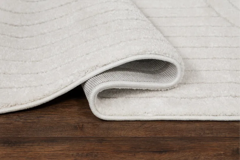 Genova Friezematta 280x380 cm - Vit - Textilier & mattor - Mattor - Modern matta - Friezemattor