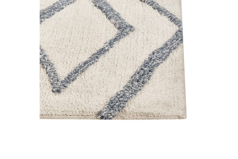 Menderes Ryamatta 160x230 cm - Beige - Textilier & mattor - Mattor - Modern matta - Bomullsmattor