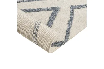Menderes Ryamatta 160x230 cm - Beige - Textilier & mattor - Mattor - Modern matta - Bomullsmattor