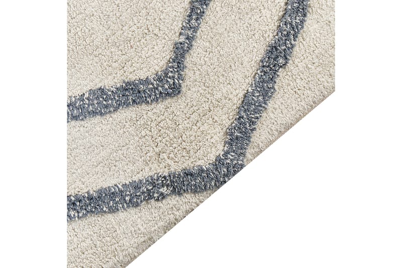 Menderes Ryamatta 160x230 cm - Beige - Textilier & mattor - Mattor - Modern matta - Bomullsmattor