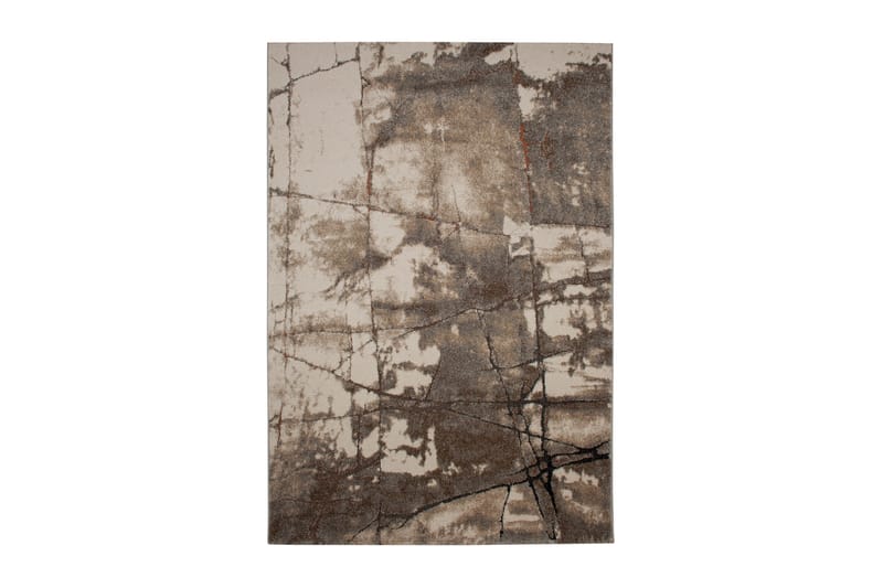 MENDY Friezematta 133x190 Tegel Rost - Wiltonmattor - Friezemattor