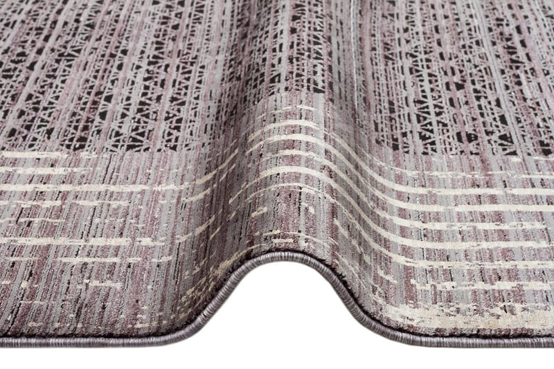 Mhl Gångmatta 100x200 cm Rektangulär - Antracit/Guld - Textilier & mattor - Mattor - Modern matta - Gångmattor