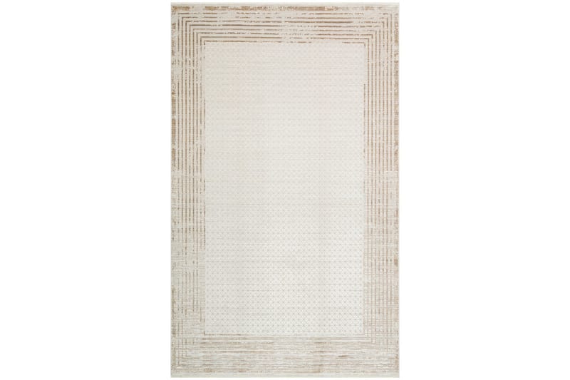 Mhl Gångmatta 100x300 cm Rektangulär - Creme/Guld - Textilier & mattor - Mattor - Modern matta - Gångmattor