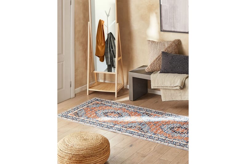 Midalam Ryamatta 80x240 cm Blå - Textilier & mattor - Mattor - Modern matta - Gångmattor