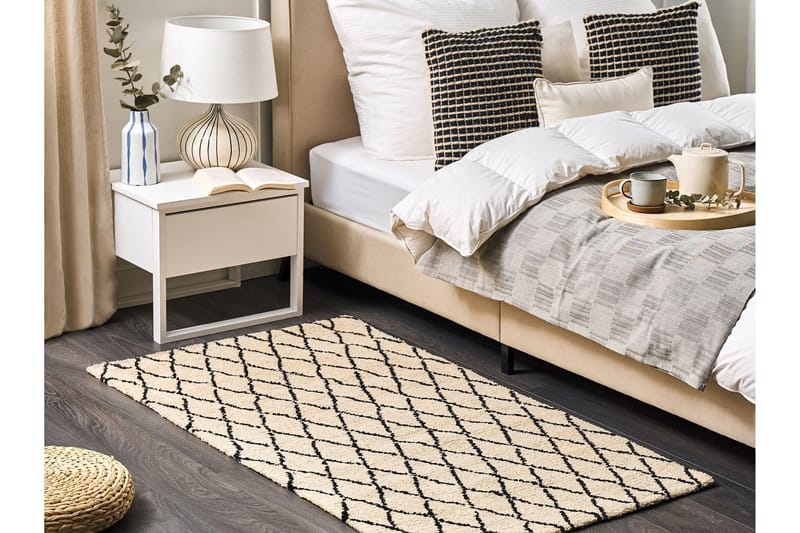 Midyat Ryamatta 80x150 cm - Beige - Textilier & mattor - Mattor - Modern matta - Ryamattor