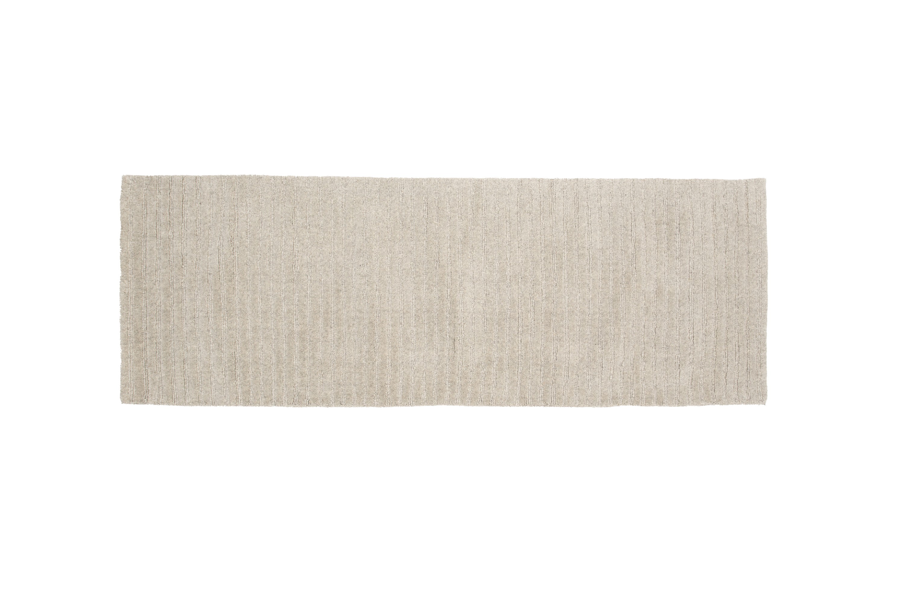 milton ullmatta 70x200 cm - ljusgrå