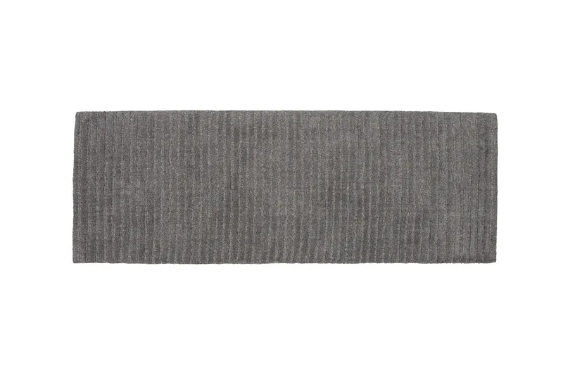 Milton Ullmatta 70x200 cm - Mörkgrå - Textilier & mattor - Mattor - Modern matta - Ullmattor