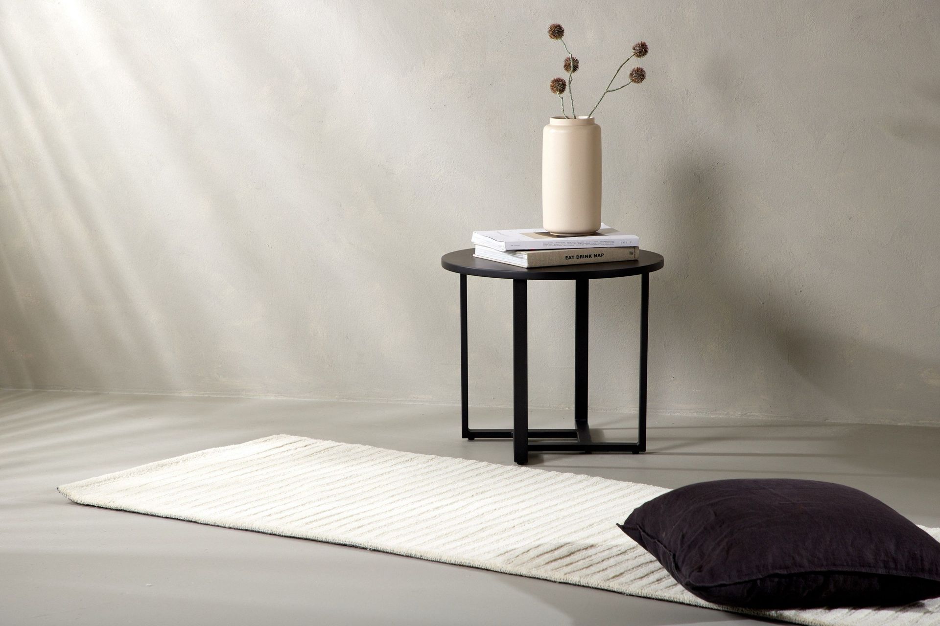 Milton Ullmatta 70x200 cm Rektangul&auml;r - Vit