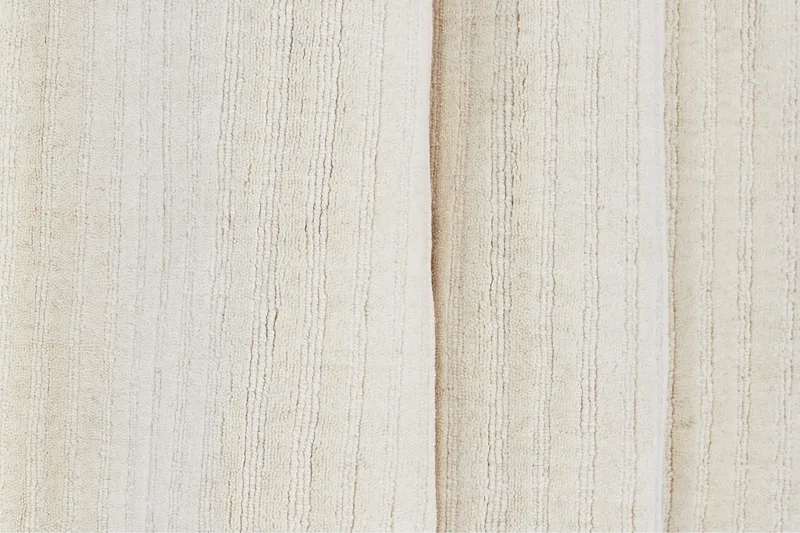 Milton Ullmatta 70x200 cm Rektangulär - Vit - Textilier & mattor - Mattor - Modern matta - Ullmattor