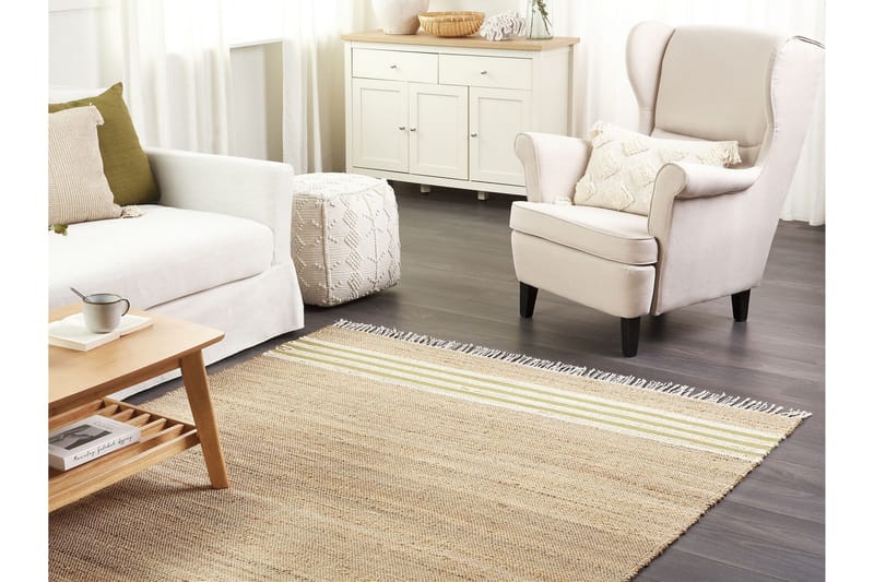 Mirza Jutematta 160x230 cm - Beige - Textilier & mattor - Mattor - Modern matta - Jutemattor & sisalmattor