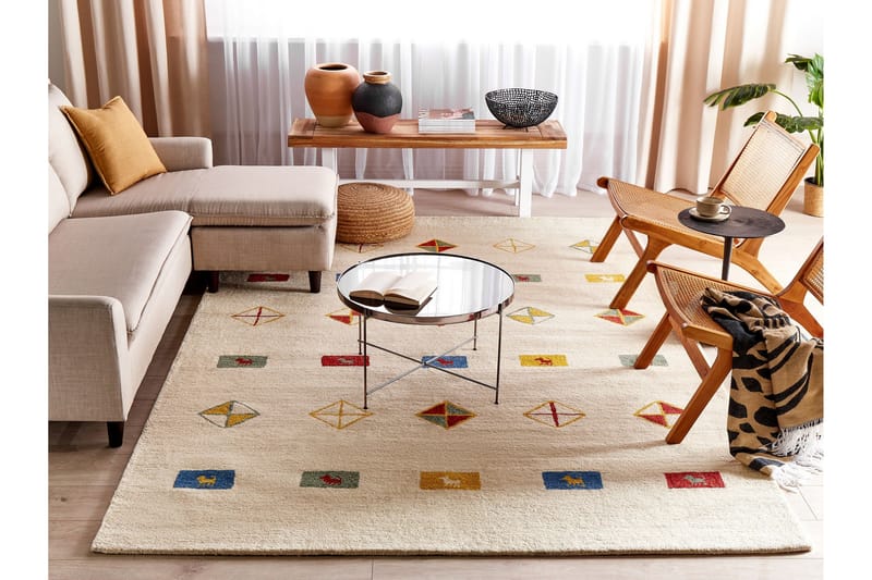 Misinli Ryamatta 200x300 cm Beige - Textilier & mattor - Mattor - Modern matta - Ryamattor