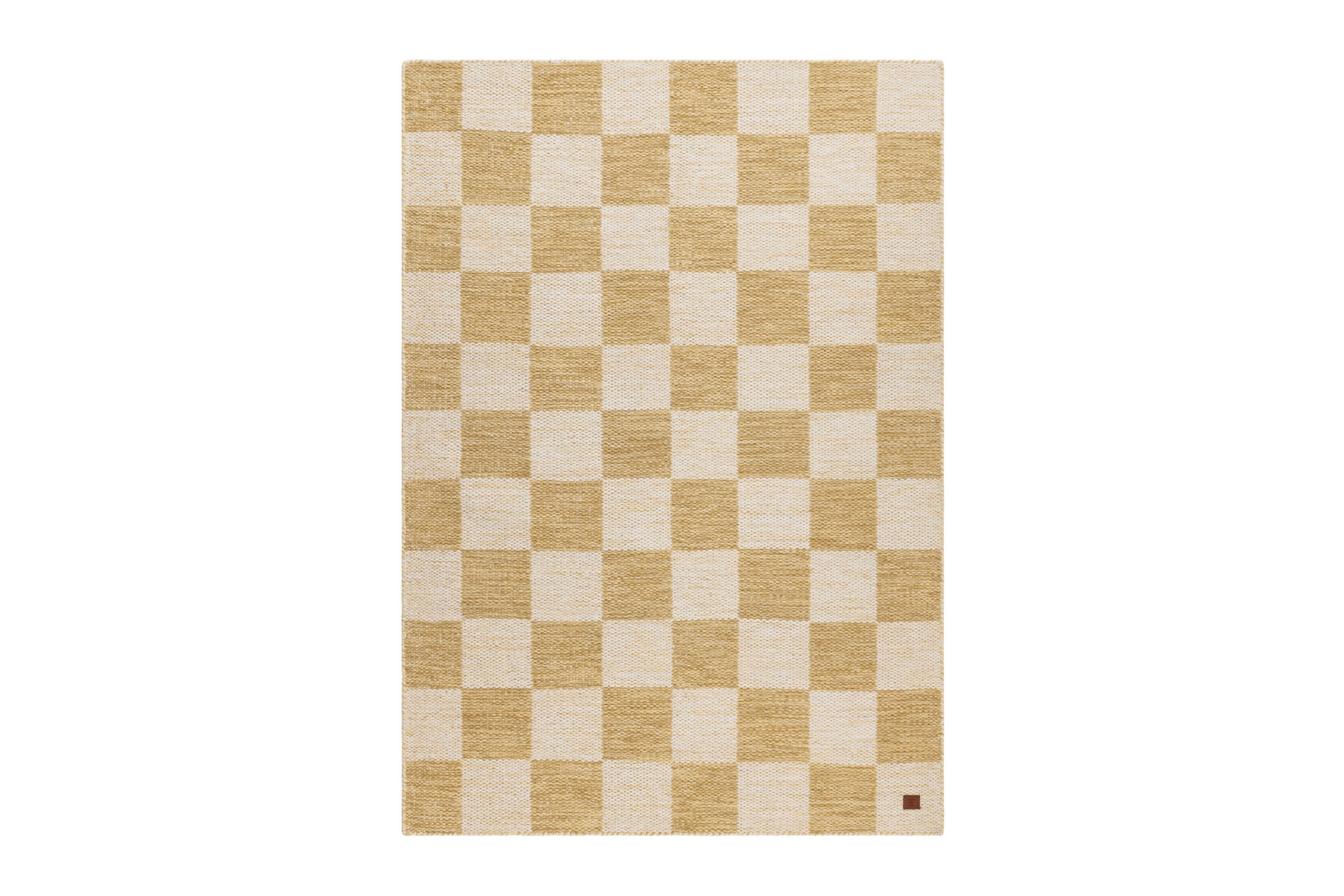 moharan ullmatta 140x200 cm rektangulär - gul