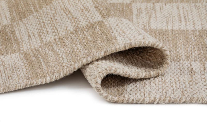 Moharan Ullmatta 140x200 cm Rektangulär - Linne - Textilier & mattor - Mattor - Modern matta - Ullmattor