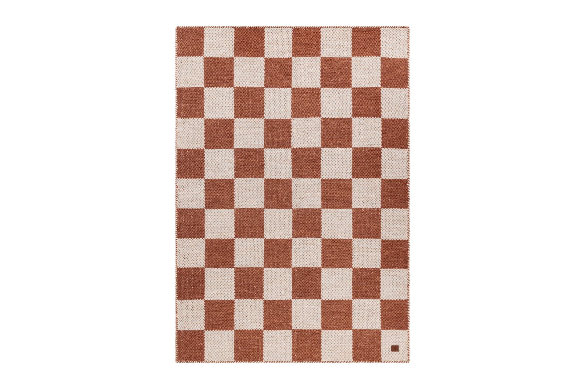 Moharan Ullmatta 140x200 cm Rektangul&auml;r - Terrakotta