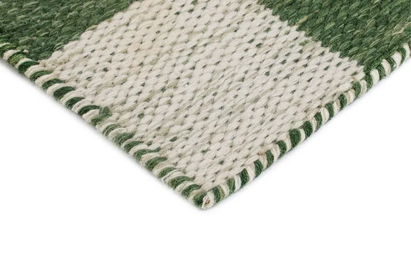 Moharan Ullmatta 160x230 cm Rektangulär - Emeraldgrön - Textilier & mattor - Mattor - Modern matta - Ullmattor