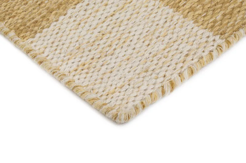 Moharan Ullmatta 200x300 cm Rektangulär - Gul - Textilier & mattor - Mattor - Modern matta - Ullmattor