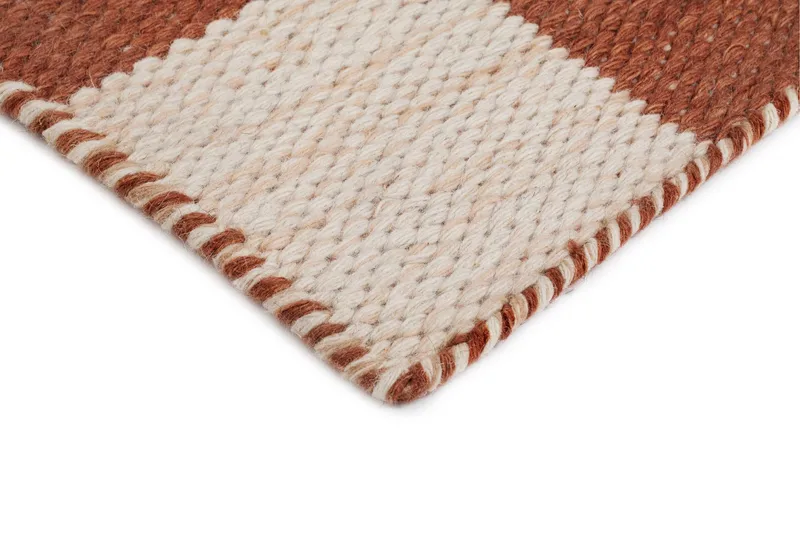 Moharan Ullmatta 200x300 cm Rektangulär - Terrakotta - Textilier & mattor - Mattor - Modern matta - Ullmattor