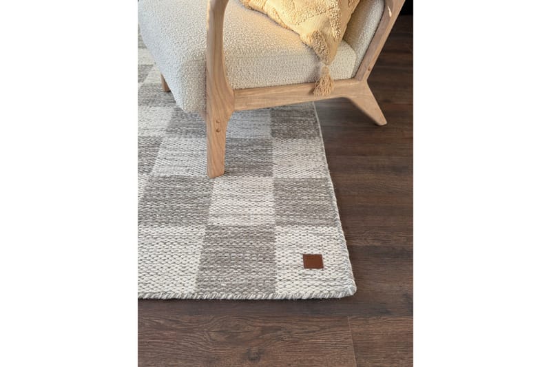 Moharan Ullmatta 240x340 cm Rektangulär - Grå - Textilier & mattor - Mattor - Modern matta - Ullmattor