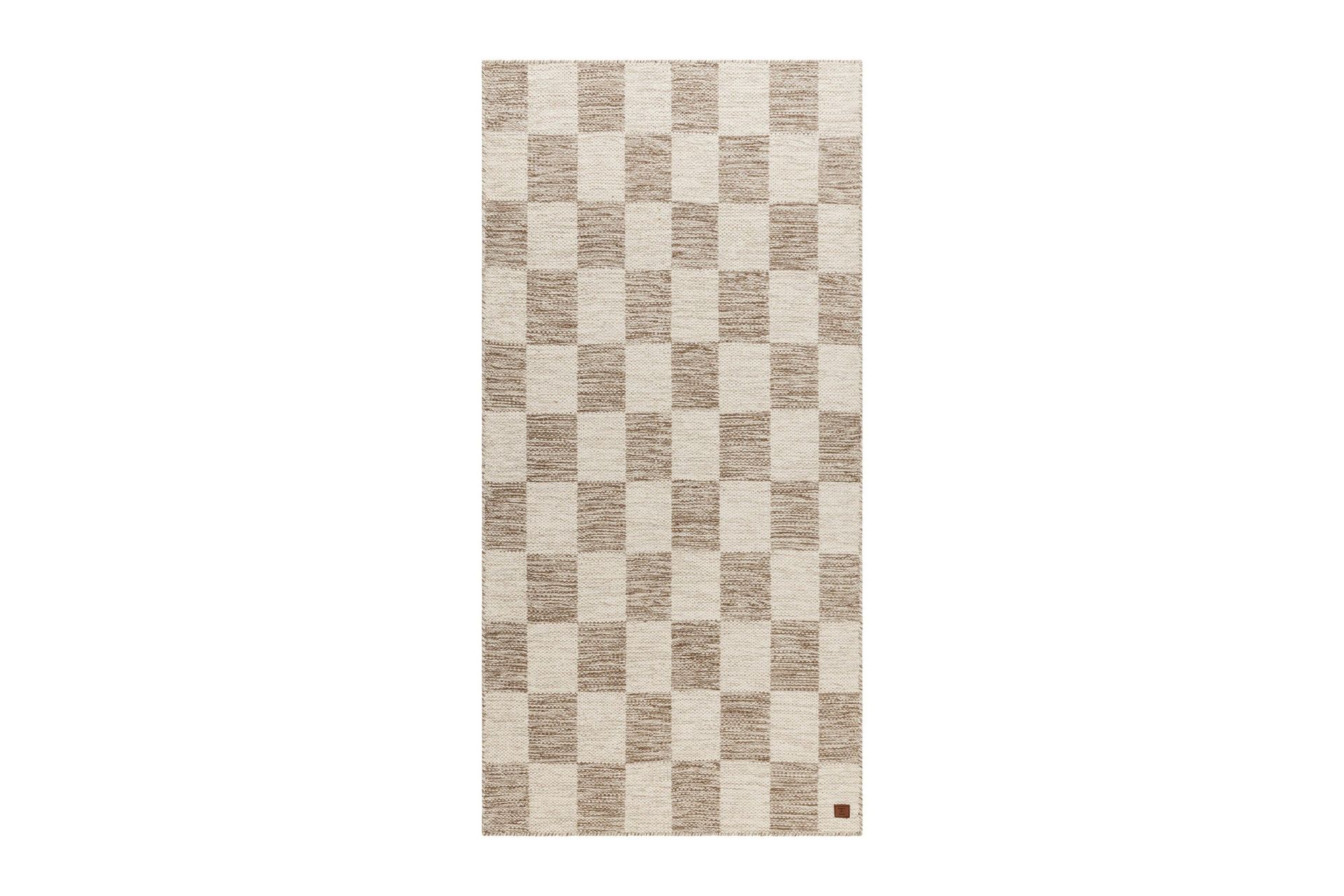 Moharan Ullmatta 75x200 cm Oblong - M&ouml;rkbeige