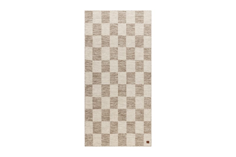 Moharan Ullmatta 75x200 cm Oblong - Mörkbeige - Textilier & mattor - Mattor - Modern matta - Ullmattor