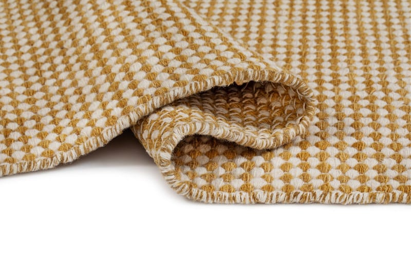 Mohardi Ullmatta 240x340 cm Rektangulär - Gul - Textilier & mattor - Mattor - Modern matta - Ullmattor